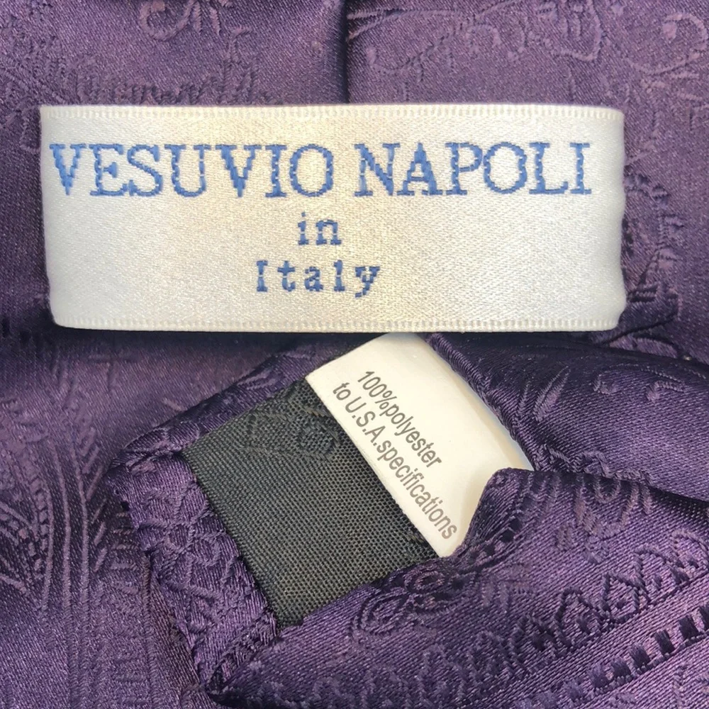 Napoli Polyester Tie - Picture 3 of 3